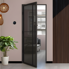 STALEN SCHARNIERDEUR ROOKGLAS | PRESTIGE